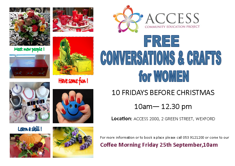 craft workshops Access 2000