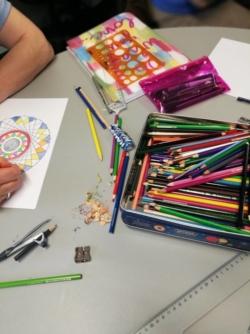 mandala drawing workshop