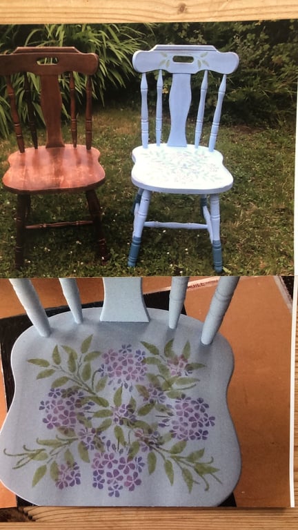 upcycled chair