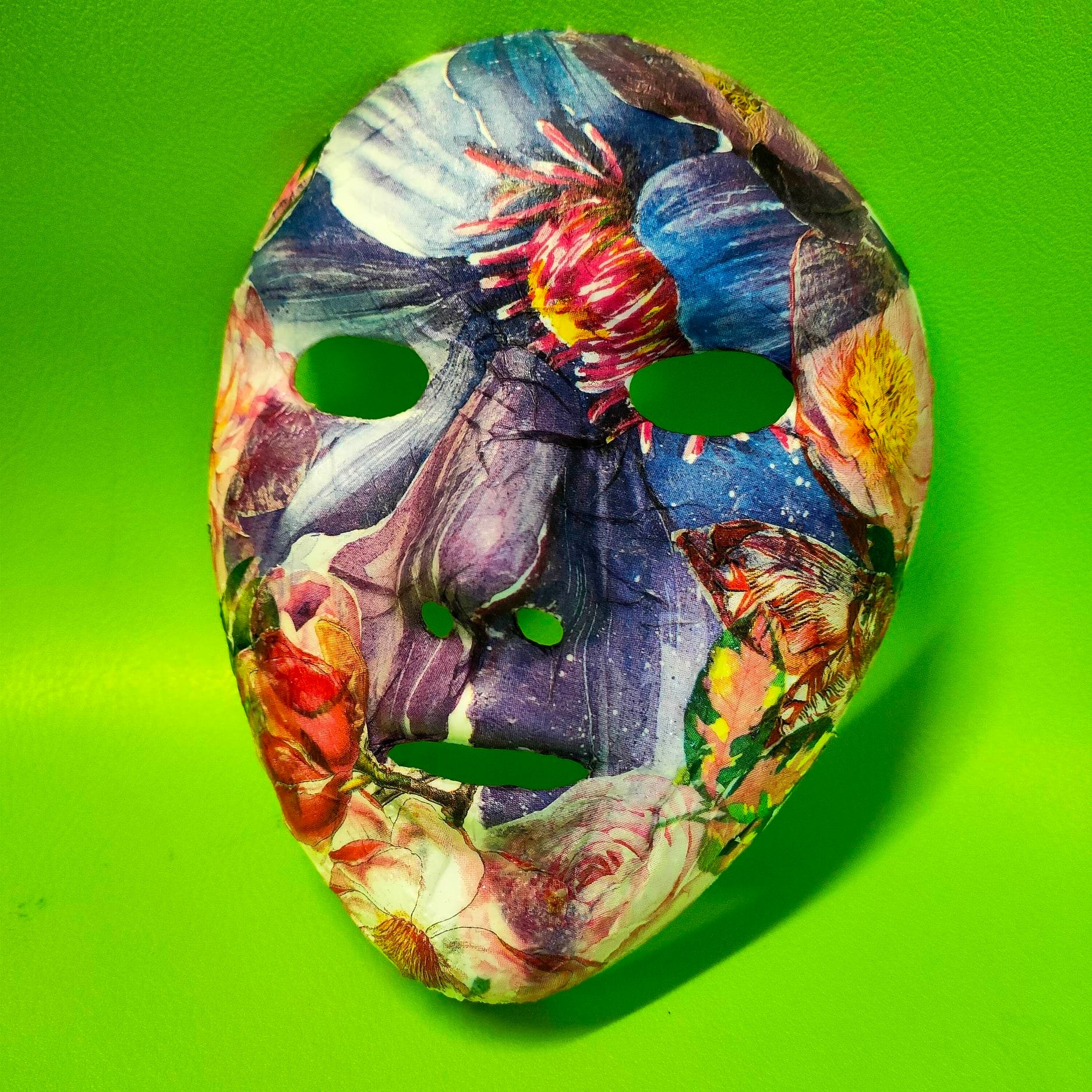 decoupage mask